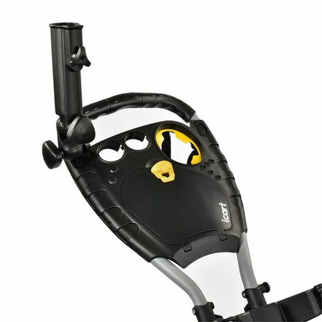 iCart Compact Evo Golf Trolley Black Grey