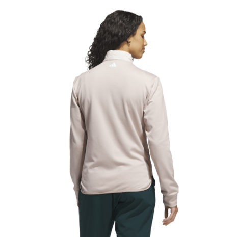 Adidas W Ultimate Quilted Dames Golfjas Beige
