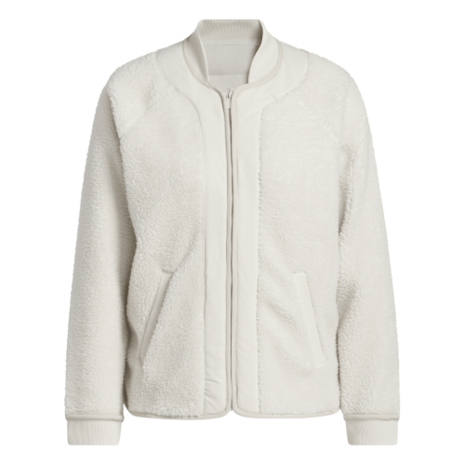 Adidas W Go-To Fleece Dames Golfjas Alumin