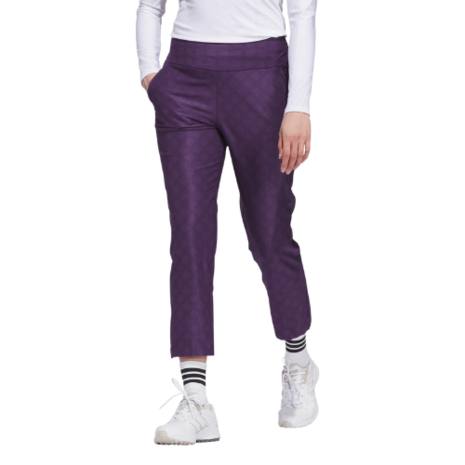 Adidas Ultimate365 Printed Ankle Pant Paars Dames