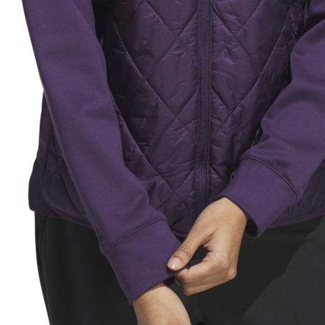 Adidas W Ultimate Quilted Dames Golfjas Aurplu