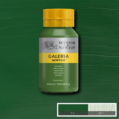 Galeria 599 Acrylverf Sap Green 500ml