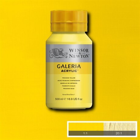 Galeria 527 Acrylverf Process Yellow 500ml