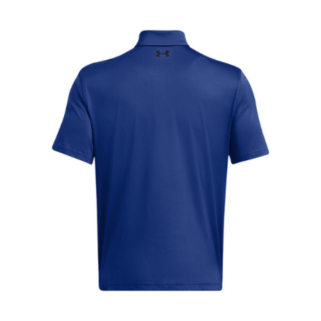 Under Armour T2G Heren Golfpolo Photon Blue Navy