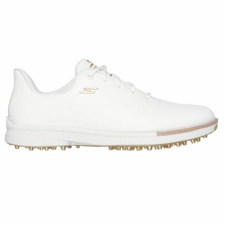 Skechers Go Golf Jasmine 2GF Dames Golfschoenen Wit Goud