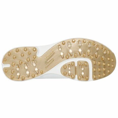 Skechers Go Golf Jasmine 2GF Dames Golfschoenen Wit Goud