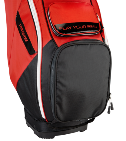 Ping Cartbag Traverse Rood Zwart