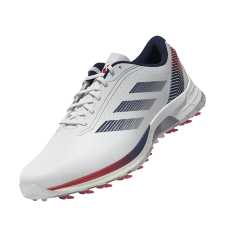 Adizero ZG Spikeless Heren Golfschoen Wit Navy
