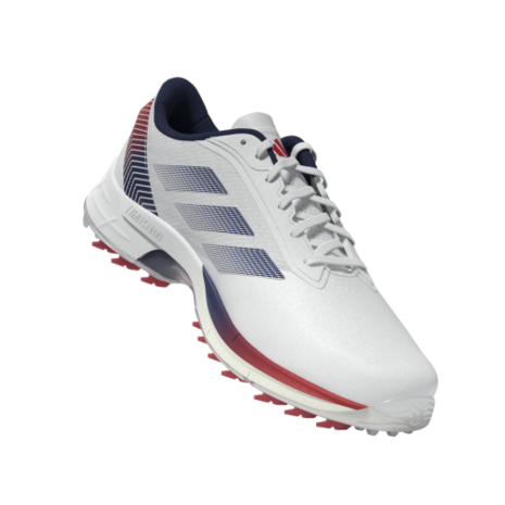 Adizero ZG Spikeless Heren Golfschoen Wit Navy