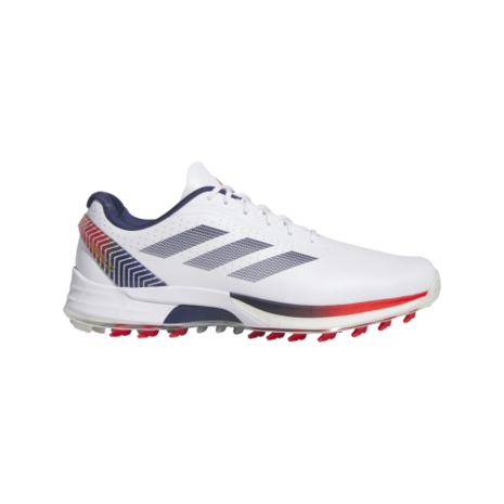 Adizero ZG Spikeless Heren Golfschoen Wit Navy