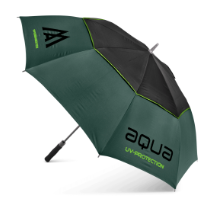 Big Max Aqua UV Golf Paraplu Forest Green Zwart Lime