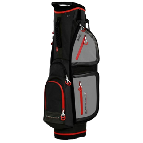 Masters Superlight 7 Cartbag Black Red