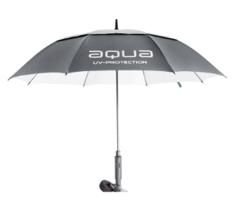 Big Max Aqua UV Golf Paraplu Charcoal Wit Olive