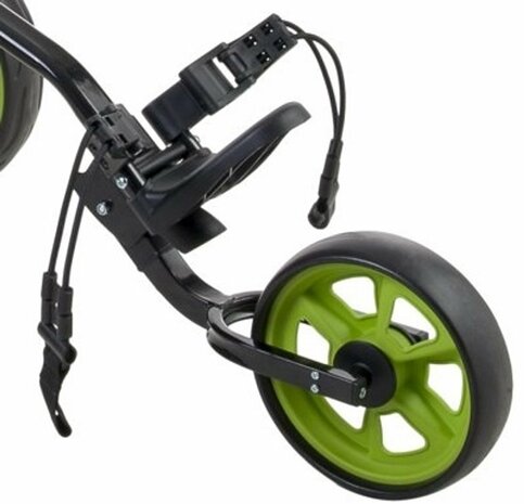 Cougar Track 3 wiel Golftrolley Zwart Groen