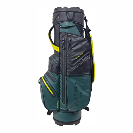 Fastfold Cartbag Ventura Groen/Zwart/Geel