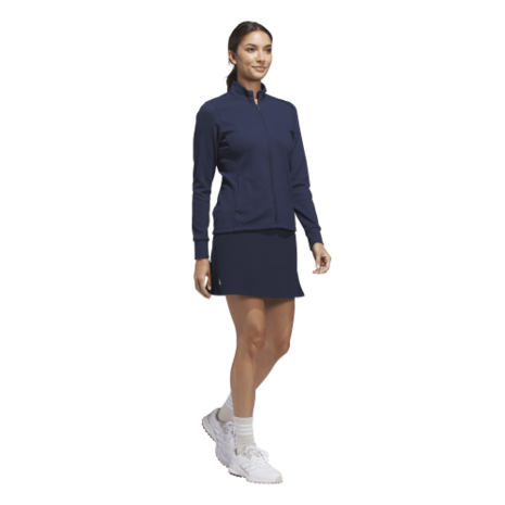 Adidas Dames W Textured Golfvest Navy