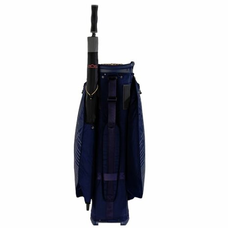 Sun Mountain C-130 H2NO Cartbag Waterdicht Navy Gold White