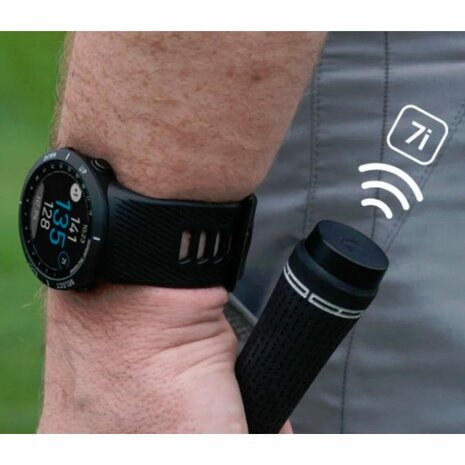 Shot Scope Premium GPS Golf Golfhorloge V5 Zwart Incl. 16 Tracking Tags