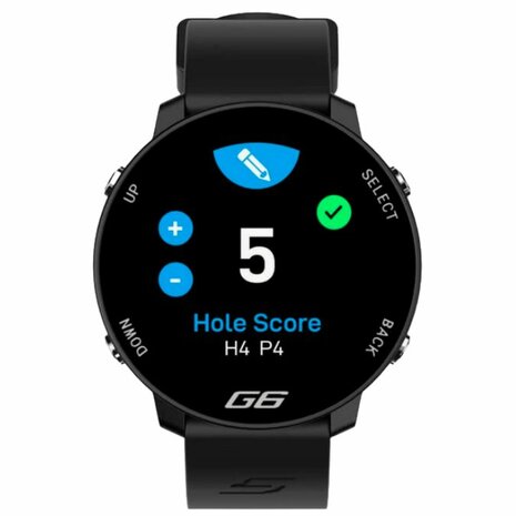 Shot Scope GPS Golf Golfhorloge G6 Incl. 2 Bandjes