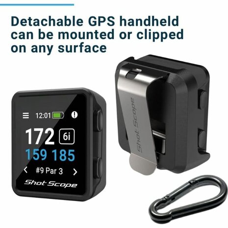 Shot Scope Pro LX Rangefinder + Tracking Set 16