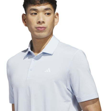 Adidas Heren Golfpolo Ultimate 365 Lichtblauw
