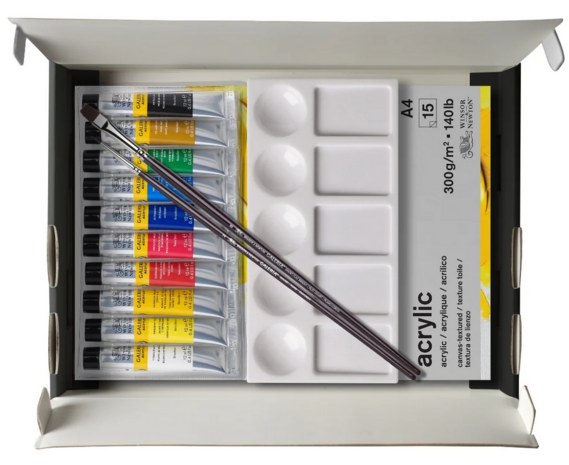 Winsor&Newton Acrylic Essentials 14-delige set