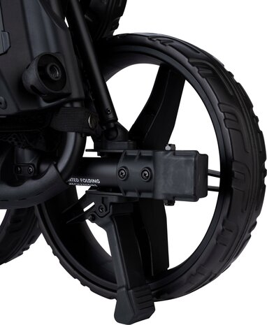 Fastfold Trolley Compact+ Zwart 3-Wiel