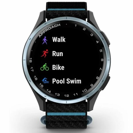 Garmin J1 43MM GPS Golfhorloge Zwart