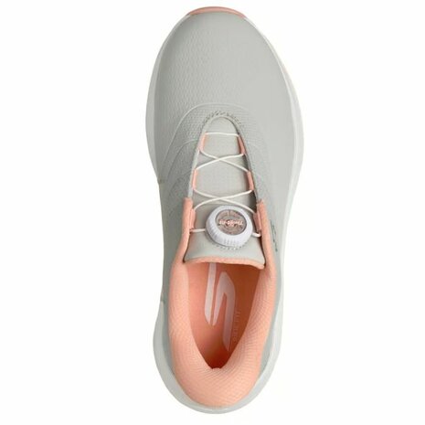 Skechers Slip+Ins Flow SI Dames Golfschoenen Grijs Roze