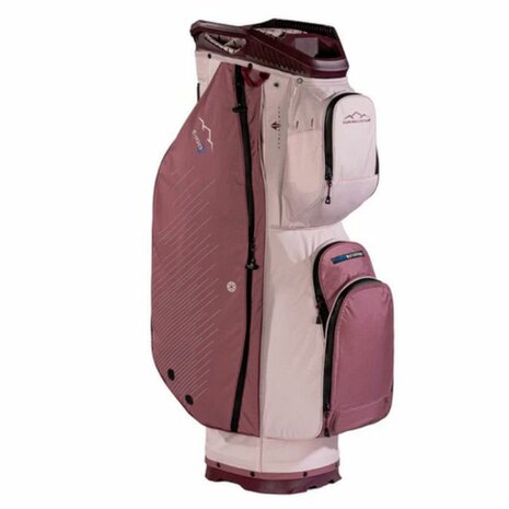 Sun Mountain C-100 Cartbag Waterdicht Mauve Powder Wine