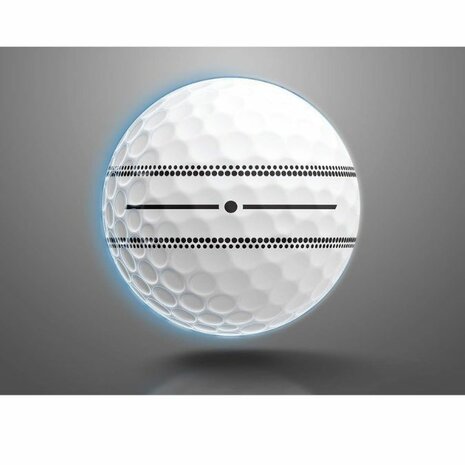 Taylormade TP5 Stripe Golfballen Wit 2026