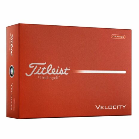 Titleist Velocity Golfballen Oranje 2026