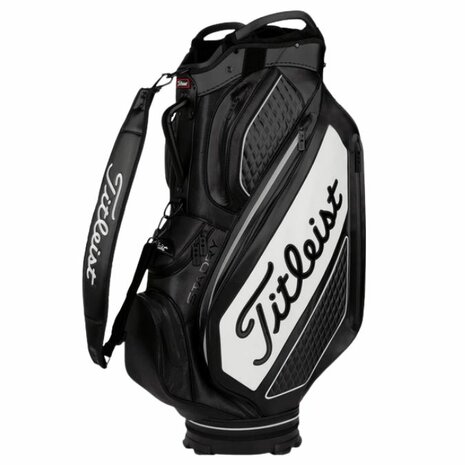 Titleist Cartbag Premium Stadry Tour Collectie Zwart Wit
