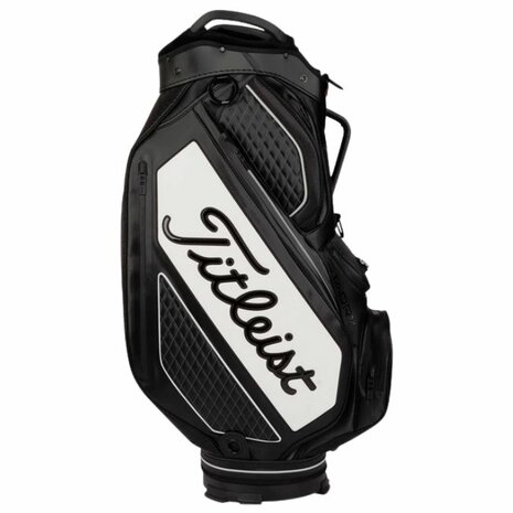 Titleist Cartbag Premium Stadry Tour Collectie Zwart Wit