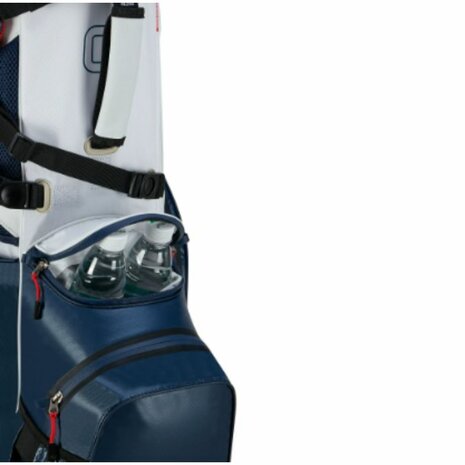 Big Max Aqua Hybrid 4 Standbag Navy Wit Rood