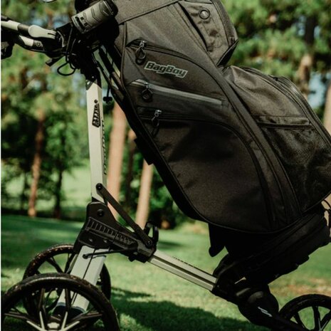 BagBoy Nitron Golf Trolley Sand Zwart