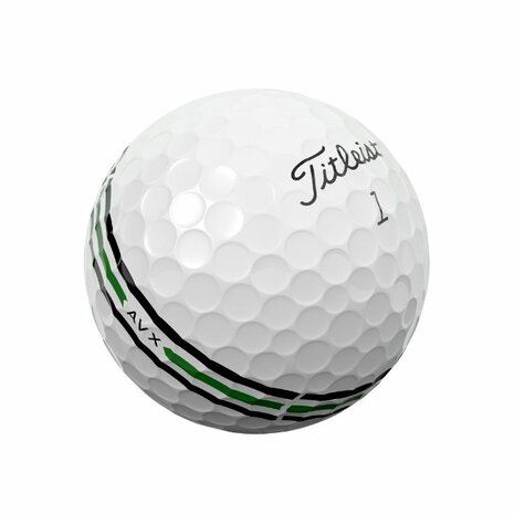 Titleist AVX Alignment 360 Golfballen Wit 2025