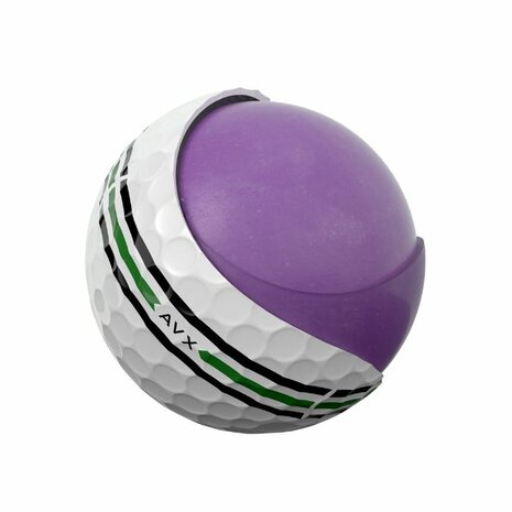 Titleist AVX Alignment 360 Golfballen Wit 2025