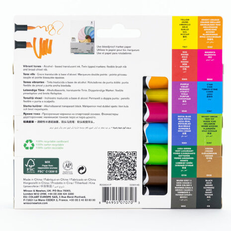 Winsor & Newton Promarker Brush Vibrant Tones