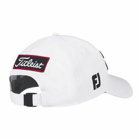 Titleist Tour Performance Cap Wit Zwart 2025