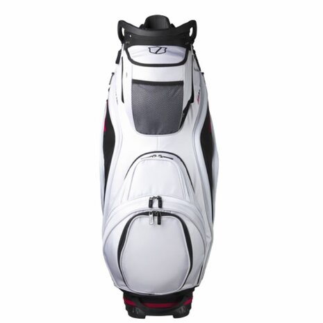 Wilson Staff Alpine Cartbag Wit Zwart Rood