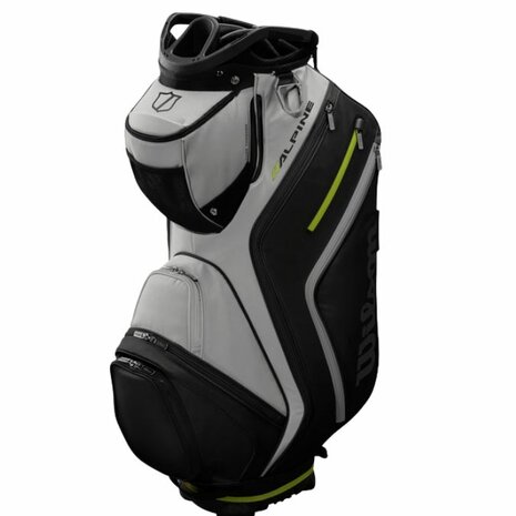 Wilson Staff Alpine Cartbag Grijs Zwart Lime