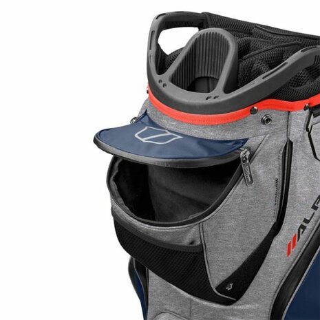 Wilson Staff Alpine Dry Cartbag Grijs Navy Rood