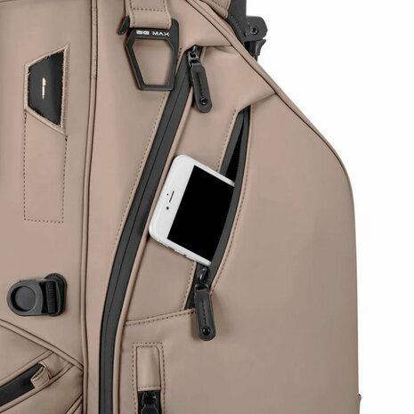 Big Max Dri Lite Hybrid Standbag Prime Taupe