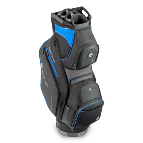 Motocaddy Cartbag Pro Series 2025 Zwart/Blauw