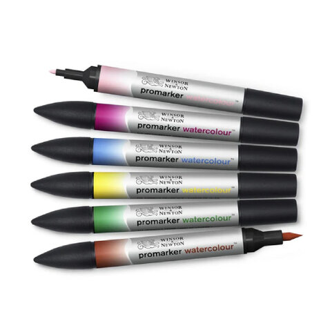 Winsor & Newton Promarker Floaral Tones 6-Pack
