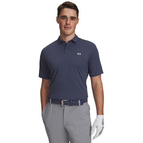 Under Armour T2G Pique Polo Downpour Grey