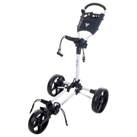 Fastfold Slim Golftrolley White
