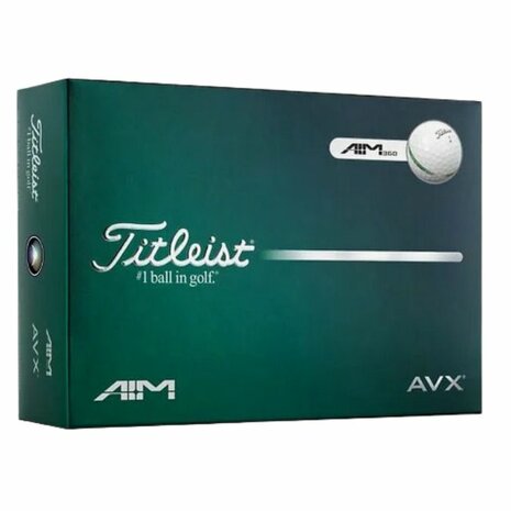 Titleist AVX AIM Golfballen Wit 2026