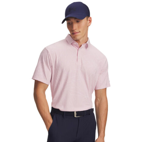 Under Armour ArmourDry Jacquard Polo Raise Azalea
